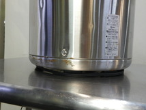 2004年製 象印 業務用 炊飯器 NS-GU36 2升 100V W360D455H360mm 重量9.7kg 1410W 1.8～3.6L タイマー付 黒まる厚釜_画像10