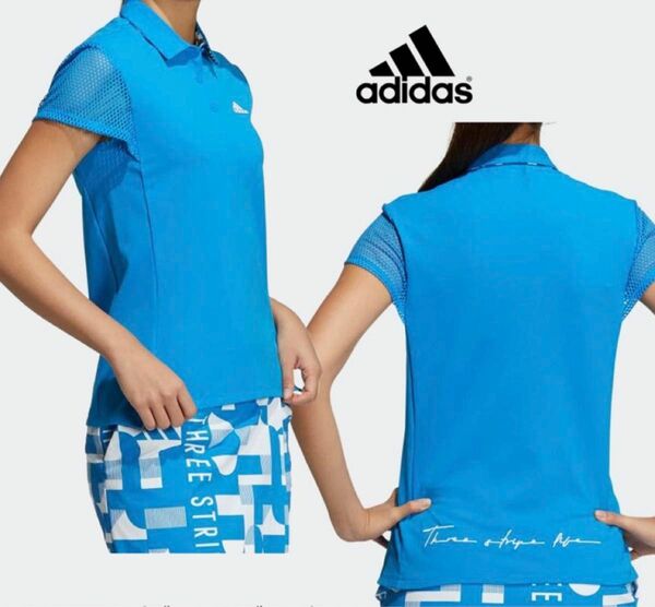 新品未使用　アディダス　ゴルフ　 adidas golf 半袖スリーブシャツ　M