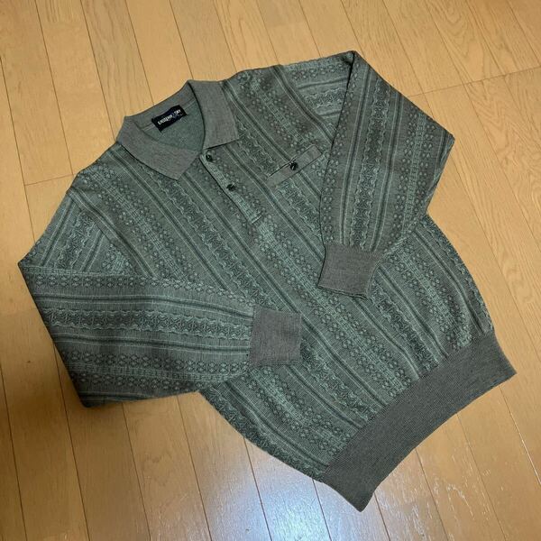 セーター ニット 日本製 襟付き ヴィンテージ メンズ