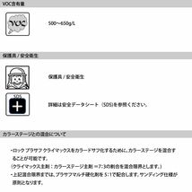 ロックプラサフクライマックス ホワイト 500gセット/ロックペイント プラサフ ホワイト 塗料 Z09_画像8