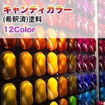関西ペイント PG80 キャンディー カラー スペシャルレッド（希釈済） 1L /2液 ウレタン 塗料　キャンディ Z09_画像3