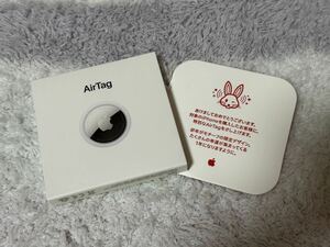  бесплатная доставка Apple Airtag... рисунок . год air tag воздушный бирка заяц Apple iPhone ограничение новый товар нераспечатанный 
