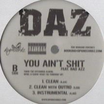 【廃盤12inch】Daz Dillinger Featuring Soopafly / Dogg Catcha_画像2