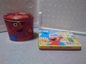  universal Studio Japan Sesame Street empty can case set 2008 year manufacture 