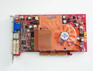 【送料無料】GeForce4 Ti 4200 AGP SDR 64MB 作動品