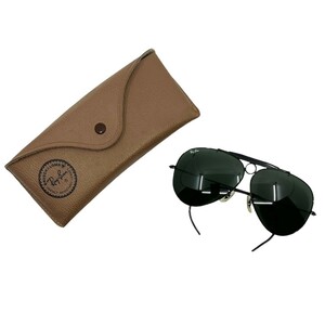 B&Lboshu ром RayBan Teardrop солнцезащитные очки USA производства черный 24E19