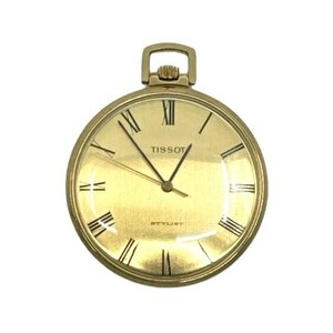 TISSOT ティソ 手巻き 懐中時計 スタイリスト スイス製 ゴールド 24E31