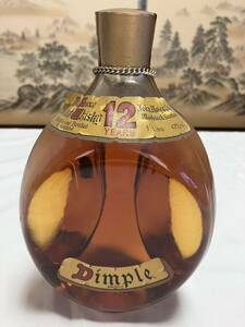 THE NIKKA WHISKY 古酒 ウイスキー ディンプル Dimple 12年 スコッチウイスキー Old 特級 アルコール43% 1L