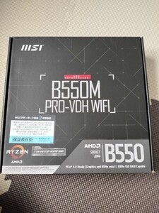 B550M PRO-VDH WiFi新品未開封