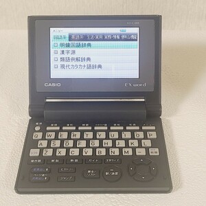 ★送料無料★ CASIO/カシオ XD-C100E EX-word エクスワード 電子辞書 動作品 ◇◆