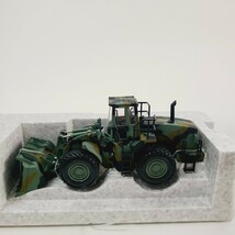 ◆◇未使用　NORSCOT/ノースコット ホビー 1/50スケール ミニカー NORSCOT 980G MILITARY WHEEL LOADER ブルドーザー 迷彩　ミリタリー ？_画像2