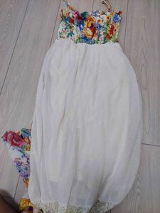 [......] floral print One-piece 