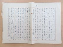 島尾ミホ 自筆草稿「鳥九題」（真筆保証品）400字詰全20枚完 奄美大島に生きる野鳥のエピソードを通して「生」を語る 島尾敏雄夫人_画像9