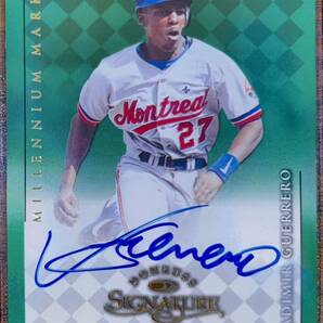 1998 Donruss Signature Vladimir Guerrero Auto ブラディミール・ゲレーロ 直筆サインカード の画像1