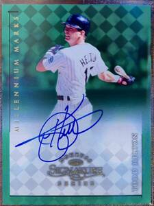 1998 Donruss Signature Todd Helton Auto トッド・ヘルトン 直筆サインカード