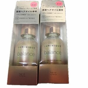 LUX ルミニーク バランス ダメージリペア＆カラーケア ヘアオイル 70ml 2個セット新品 月見草オイル