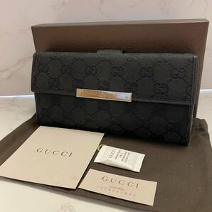 グッチ GUCCI 財布 長財布 GGキャンバス レディース