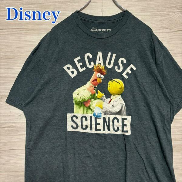 【入手困難】Disney ディズニー　ザ・マペッツ マペットショー　Tシャツ　XLサイズ　半袖　海外輸入　一点物　キャラクター　ヴィンテージ