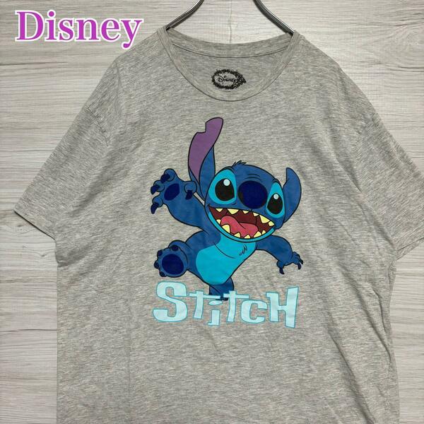 【入手困難】Disney ディズニー　スティッチ　Tシャツ　XLサイズ　半袖　海外輸入　キャラクター　ディズニーランド　ディズニーストア