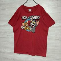 【入手困難】トムとジェリー　Tシャツ　2XLサイズ　キャラクター　一点物　レア　半袖　春服　夏服　ビッグプリント　アニメ　映画　海外_画像3