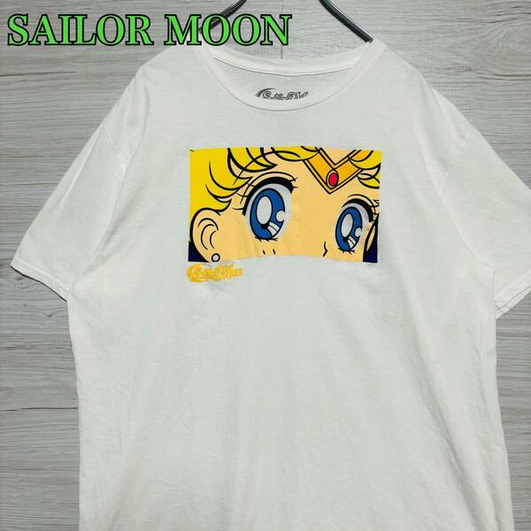 【入手困難】SAILOR MOON 美少女戦士セーラームーン Tシャツ XLサイズ キャラクター 一点物 レア 半袖 春服 夏服 ビッグプリント