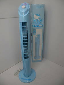 53#160/ HELLO KITTY tower electric fan 2011 year made < used beautiful goods > 0507