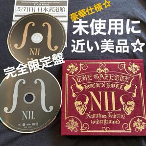 ガゼットthe GazettE NIL(完全初回限定盤)(DVD付) ベロア素材 豪華特殊パッケージ仕様☆☆☆