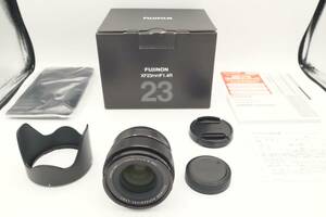 【新品級 & 動作確認済】FUJIFILM フジフィルム FUJINON XF23mmF1.4 R