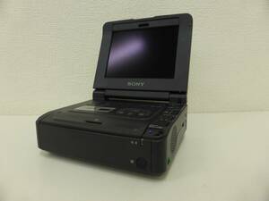 家電祭 ソニー ビデオウォークマン ミニDV カセットレコーダー GV-D900 Mini DV WALKMAN SONY 1999年製 動作未確認