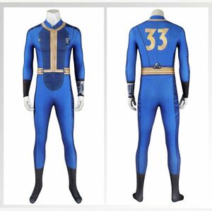 cox798Fallout フォールアウト 男主人公 Sheltersuit シェルタースーツ ジャンプスーツ コスプレ衣装