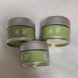 抹茶 滴翠 20g 3缶