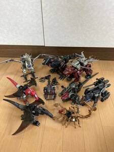 [ Junk ] old Zoids summarize sa- bell Tiger storm soda - commando Wolf re gong -gaisak other 9 body set that time thing present condition goods 