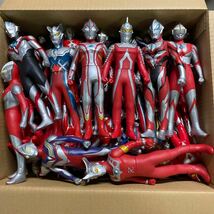 【1円スタート】 ウルトラマン etc… ソフビ フィギュア 大量 まとめ売り 130体セット ソフビ人形 エース セブン レオ _画像1