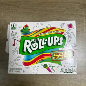 FRUIT ROLL-UPS フルーツ　ロールアップ　キャンディ 10ロール＋7ロール　トロピカルタイダイ　ストロベリー　お菓子　
