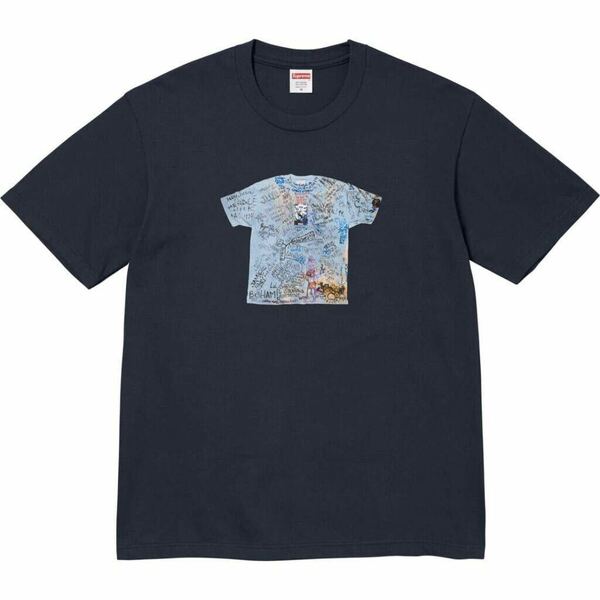 送料無料 S ネイビー Supreme 30th Anniversary First Tee Navy 24SS シュプリーム 30周年 記念 アニバーサリー Box Logo Tシャツ 新品