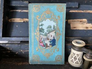 フランス アンティーク 可愛い雰囲気の洋書 1859年 『LIVRE DE FAMILLE』