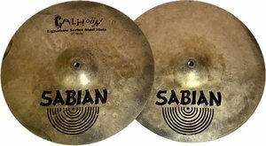 SABIAN CALHOUN Signature Series Mad Hats 14/36cm 14インチ ハイハットシンバル