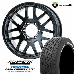 4本セット レイズ エーラップ 07X 2324LE 18x8.5J 6/139.7 +44 PH TOYO トーヨー オープンカントリー A/T3W 285/60R18 WL ランクル 300系