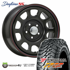 4本セット DAYTONA SS デイトナSS 16x7.0J 5/114.3 +35 BK ジオランダー M/T G003 225/70R16 デリカD5