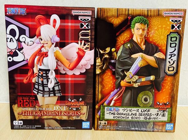 ワンピース DXF THE GRANDLINE SERIES ワノ国 ゾロ 浴衣ver ウタフィギュア2体セット未開封品