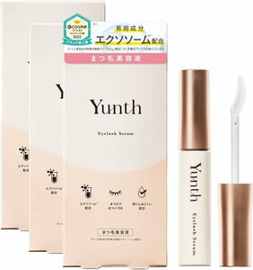 ユンス Yunth アイラッシュセラムEX まつ毛美容液 5ml 3本セット 未使用品