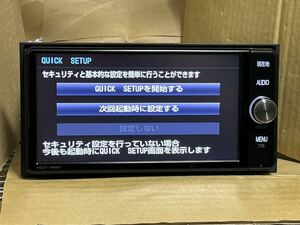 地図24年5月更新済　MOD期限内 トヨタ純正ナビ　7インチ NSZT-W66T フルセグ　DVD再生 Bluetooth オーディオハンズフリー 送料無料