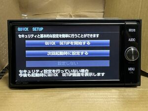 22年5月地図更新済　トヨタ純正 SDナビ NSZT-W66T 7インチ　フルセグ DVD再生 Bluetooth オーディオハンズフリー 送料無料
