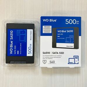 Western Digitalウエスタンデジタル WD Blue SATA SSD内蔵 500GB 2.5インチ (読取り最大 560MB/s 書込み最大 510MB/s)WDS500G3B0A-EC SA510の画像1