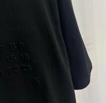 Maison Margiela メゾン マルジェラ トップス Tシャツ メンズ レディース シンプル カジュアル ブラック Ｌ_画像4