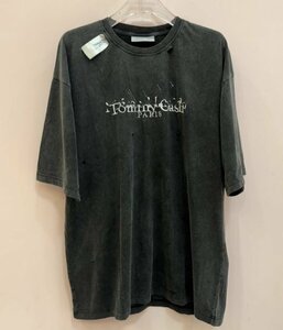 Maison Margiela メゾン マルジェラ トップス Tシャツ レディース メンズ サンマー ストリート ダークグレー L