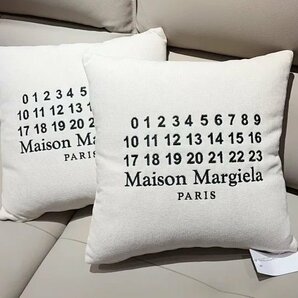 Maison Margiela メゾン マルジェラ 枕 抱き枕 シンプル インテリア ２点セット ホワイトの画像2