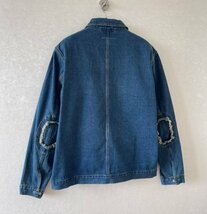 MAISON MARGIELA メゾンマルジェラ デニムジャケット アウター メンズ レディース ストリート カジュアル ブルーＭ_画像2