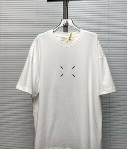 Maison Margiela メゾン マルジェラ トップス Tシャツ メンズ レディース シンプル 無地 ホワイト サイズ46