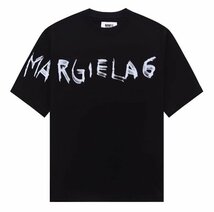 Maison Margiela メゾン マルジェラ トップス Tシャツ メンズ レディース サンマー ブラック サイズ50_画像1